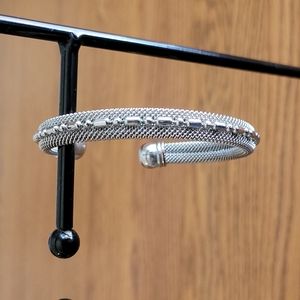 Hard Mesh Cuff Bracelet